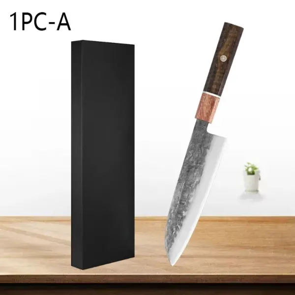 Professional Chef Knife Set with Wood Handle - Image 7