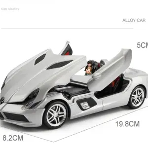 1:24 Mercedes-Benz SLR Stirling Moss Model Car 12 Sb4211b8474a44b74ad8e4b4b90f7f9b2d