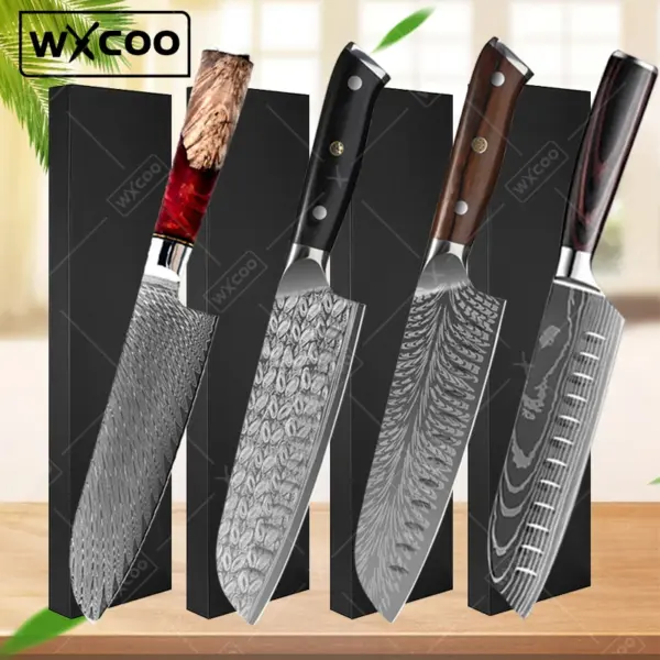 Professional Chef's Damascus Steel Kitchen Knife