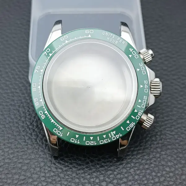 39.3mm Stainless Steel Watch Case for VK63 - Image 39