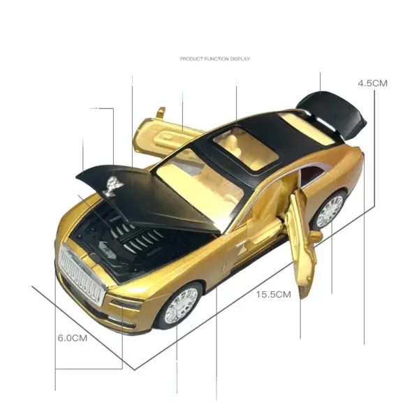1:32 Rolls Royce SPECTRE Diecast Car Model - Image 2