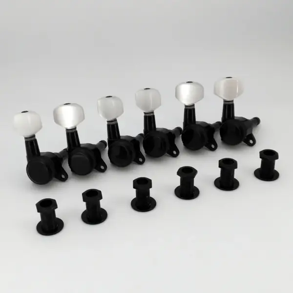 Pearl Button Locking Tuning Pegs for Guitar - Image 4