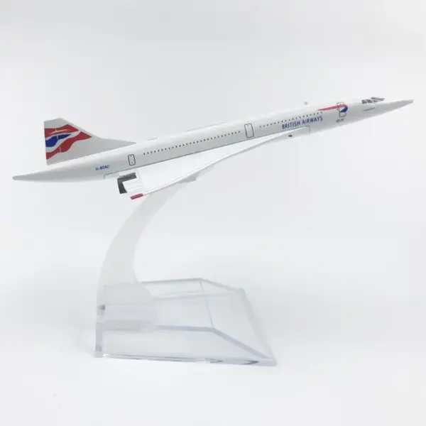 16cm Diecast Concorde Aircraft Model Decoration - Image 2