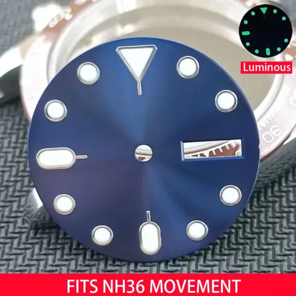 28.5MM Luminous Watch Dial for NH36 Movement - Image 22