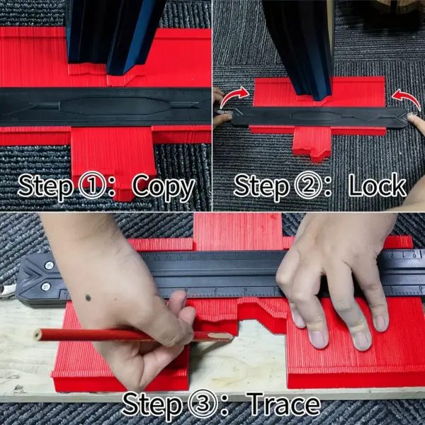 Contour Gauge Duplicator for Woodworking Tasks - Image 2