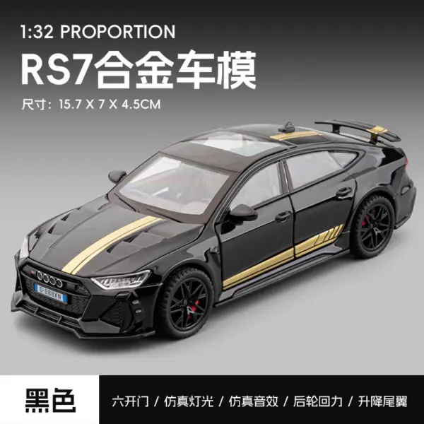 32 Scale Audi RS7 Diecast Car Model - Image 7