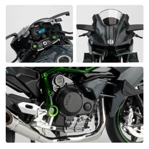 1:12 Diecast Alloy Motorcycle Model for Kids - Image 5