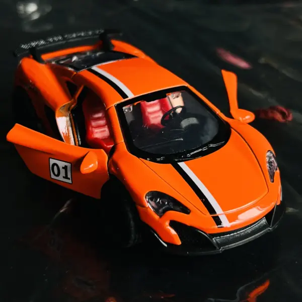 Children's Diecast Sports Car Model Toy - Image 5