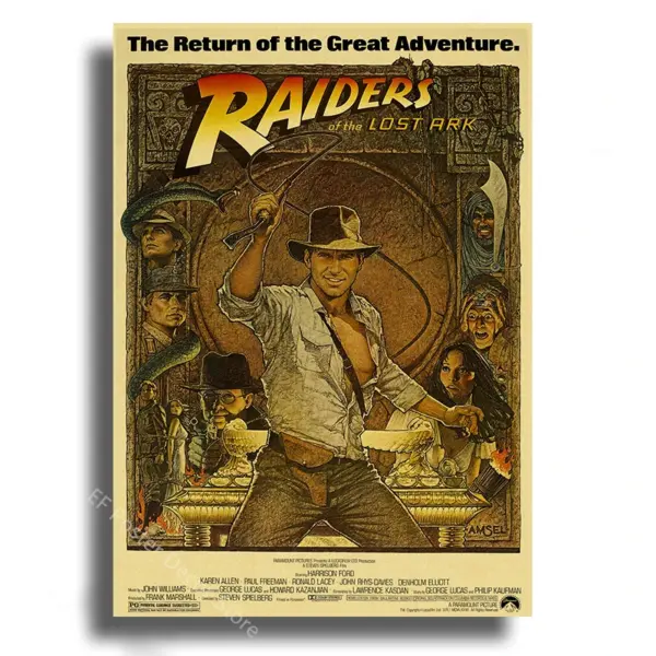 Vintage Movie Poster Art Prints for Home Decor - Image 8