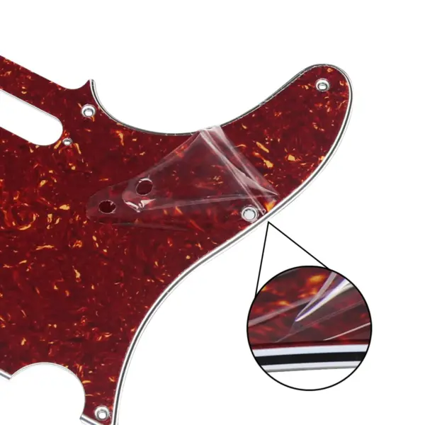 8-Hole TL Electric Guitar Pickguard with Screws - Image 5