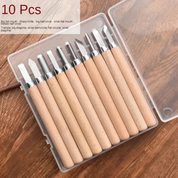 Wood Carving Chisel Knife Set 3-12pcs - Image 10