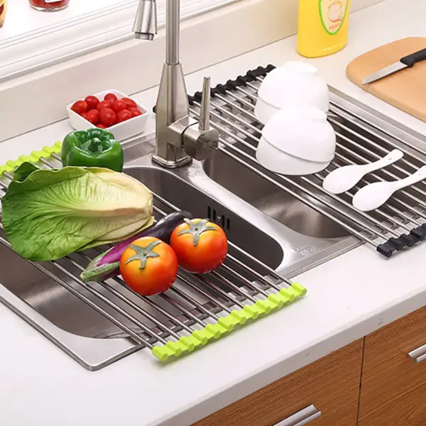 Stainless Steel Sink Drain Rack Multi-Sized