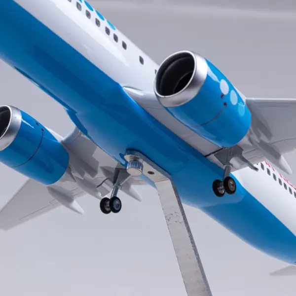 Russian Victory Airlines Boeing 737 Model Airplane - Image 5