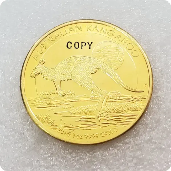 Kangaroo 1ZO Gold Replica Coin Collection - Image 2