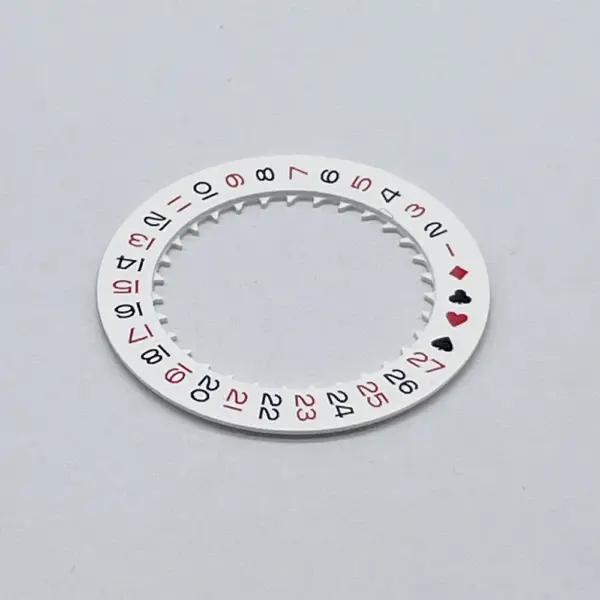 NH35 Date Wheel Disc Red-Black Design - Image 5
