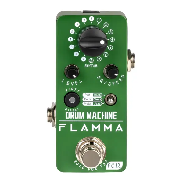 FLAMMA FC12 Guitar Drum Machine Effects Pedal