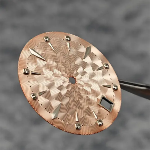 29mm Women's Watch Dial with Diamond Design - Image 11