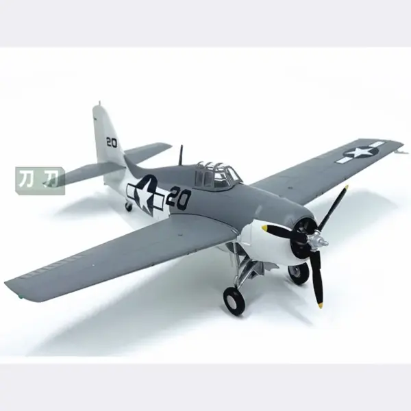 1:72 Scale US Army F4F Wildcat Model Aircraft - Image 3