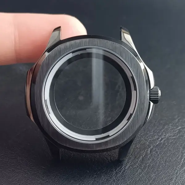 39.5mm Stainless Steel Watch Case with Sapphire Glass - Image 28