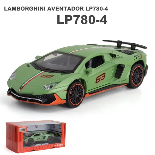 1:32 Lamborghini Aventador Diecast Model Car - Image 6