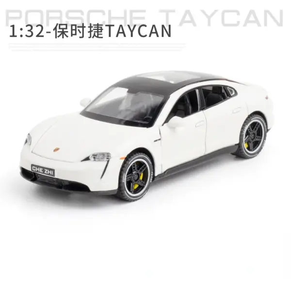 1:32 Diecast Porsche Taycan Model Car - Image 14