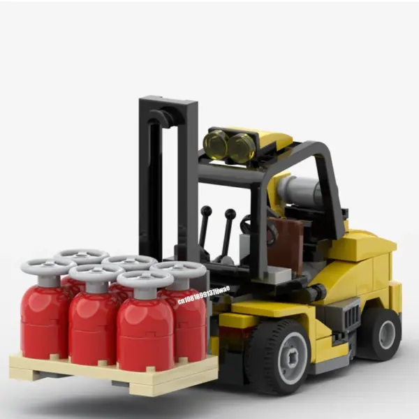 109PCS Industrial Lift Truck Forklift Building Set - Image 3