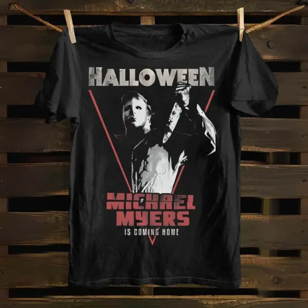 Unisex Cotton Halloween T-Shirt for Casual Wear