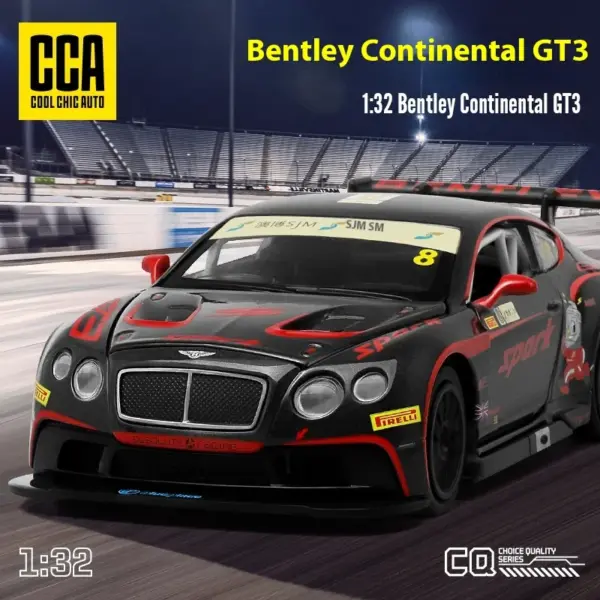 1:32 Scale Continental GT3 Alloy Model Car