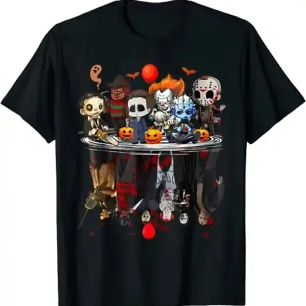 Horror Movie Character T-Shirt for Women - Image 7