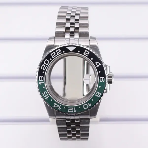 40mm Men's Diving Watch Case with Bracelet - Image 7