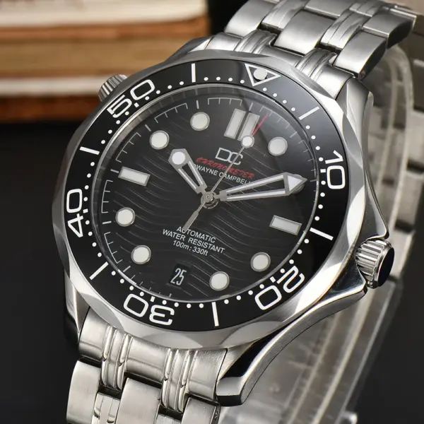 42mm Waterproof Mechanical Men's Dive Watch - Image 9