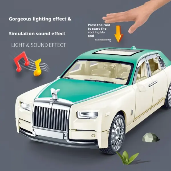 1:32 Rolls-Royce Phantom Diecast Model Car - Image 5