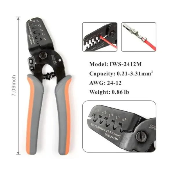 Mini Crimping Tool for Open Barrel Connectors - Image 8