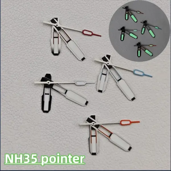 Green Luminous NH35/NH36 Watch Hands Set