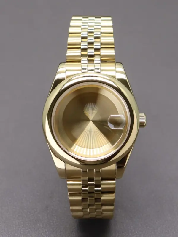 Gold Watch Case and Band for Seiko Miyota - Image 7