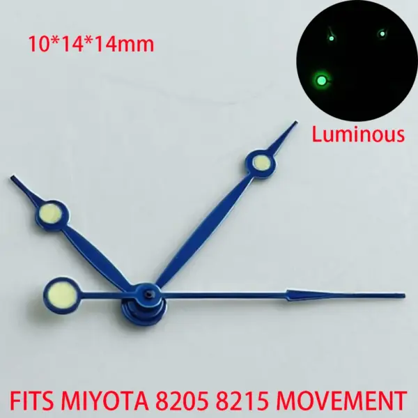 Luminous Green-Blue Watch Hands for 8215 8205 - Image 36