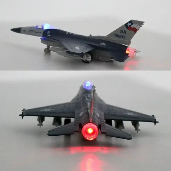 Diecast F16 Alloy Military Aircraft Model - Image 5