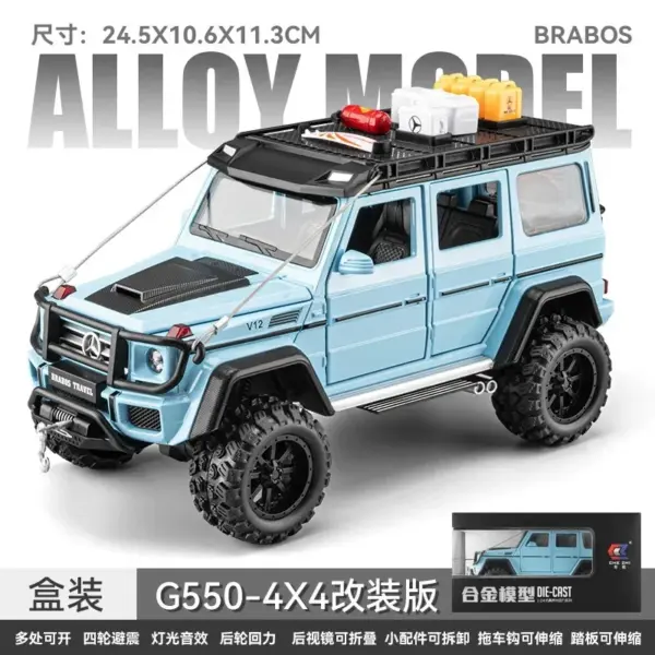 1:24 Mercedes-Benz BRABUS G550 Diecast Model