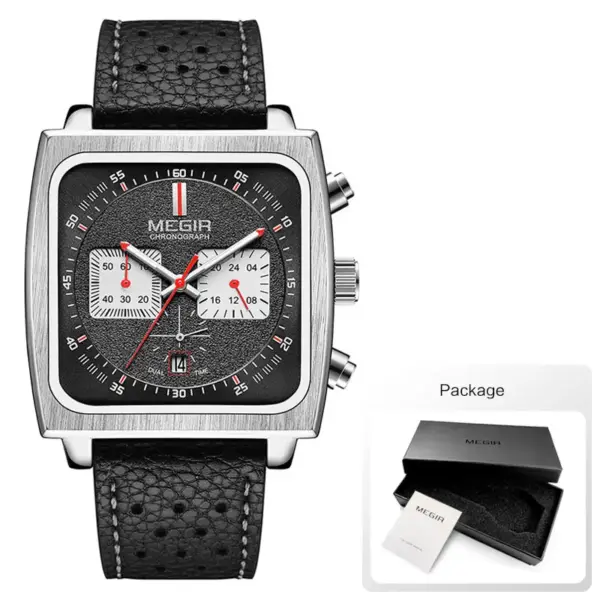 MEGIR MS2182G-2 Men's Quartz Chronograph Watch - Image 10
