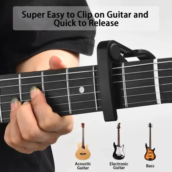 Guitar Accessory Kit with Capo, Tuner, Picks - Image 3
