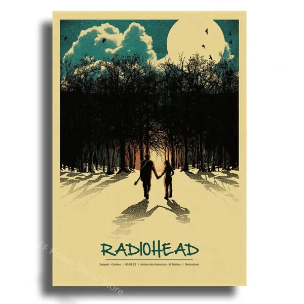 Radiohead Retro Album Art Poster Print - Image 18