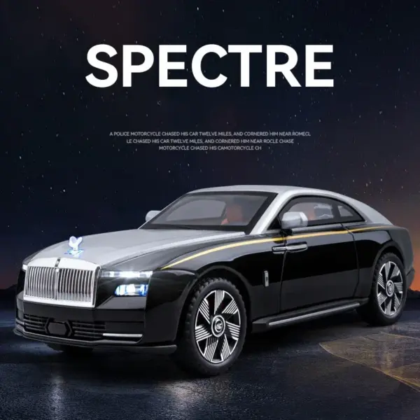 1:24 Rolls Royce Spectre Alloy Car Model - Image 3