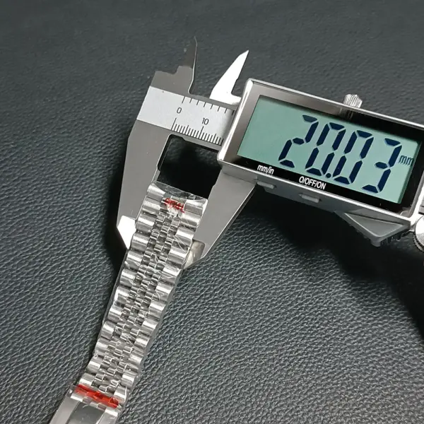 20mm Stainless Steel Watch Band Strap - Image 6