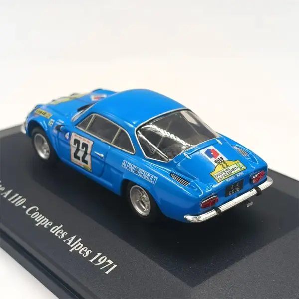 1:43 Scale Alpine A110 Coupe Model Car - Image 2