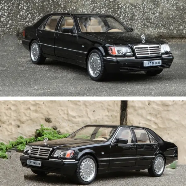 1/24 Alloy W140 320 SEL Diecast Model Car - Image 6