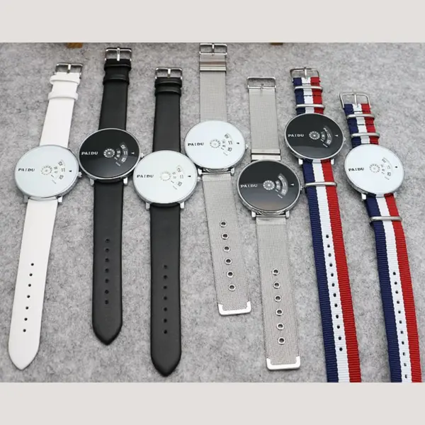 Minimalist UTHAI CQ208 Rotary Quartz Watch - Image 5