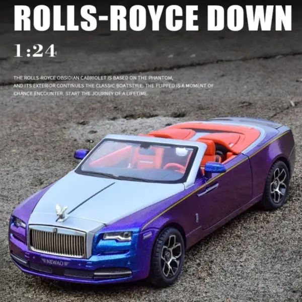 1:24 Alloy Rolls-Royce Dawn Diecast Model Car