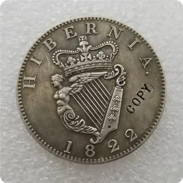 George IV 1822 Penny Replica Coin Collectible - Image 2
