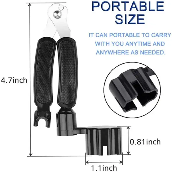 3 in 1 Guitar String Winder and Puller - Image 5