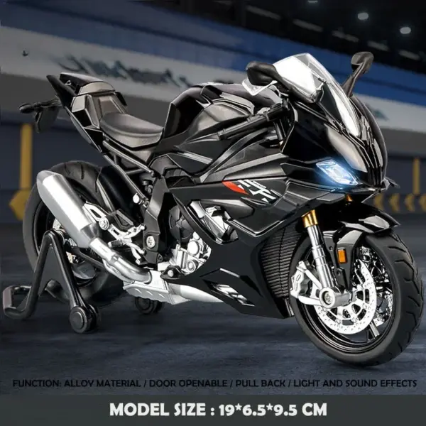 1:12 BMW RRS1000 Diecast Motorcycle Model - Image 8